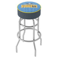 Trademark Gameroom Denver Nuggets City Bar Stool with Padded Seat